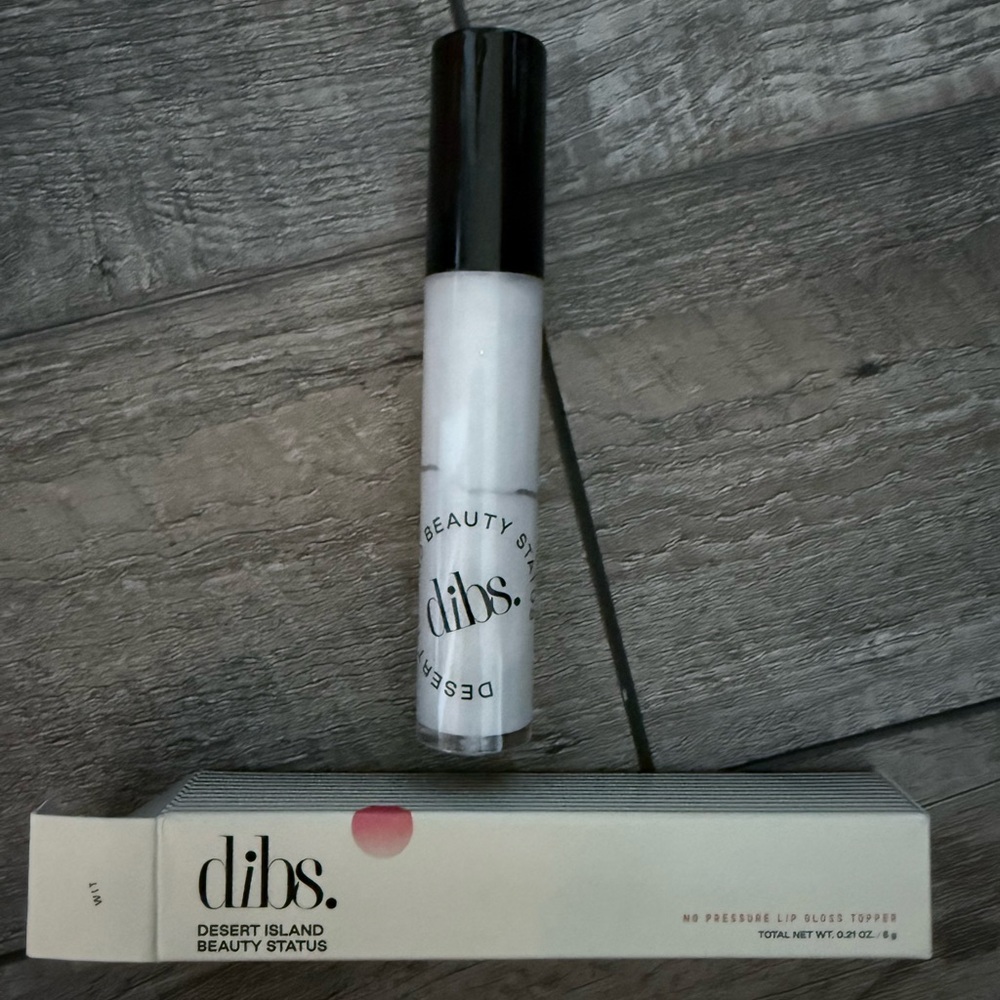 Dibs No Pressure Lip Gloss Topper - NEW IN BOX